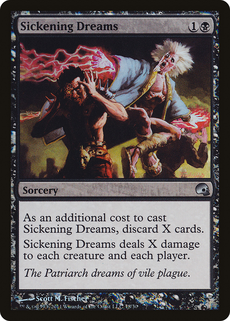 Sickening Dreams (GRV-018)  Foil - Premium Deck Series: Graveborn