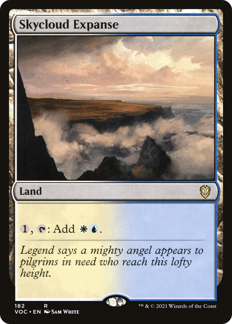 Skycloud Expanse (VOC-182)  - Crimson Vow Commander