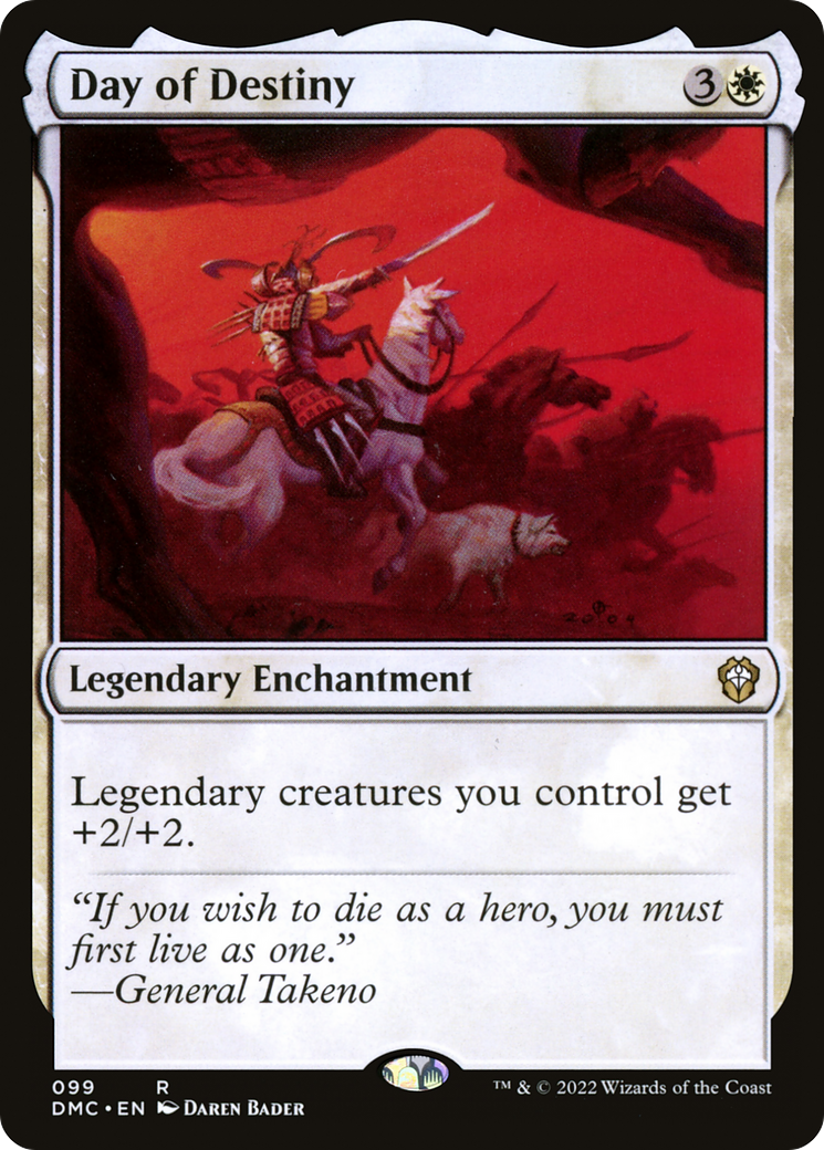 Day of Destiny (DMC-099)  - Dominaria United Commander