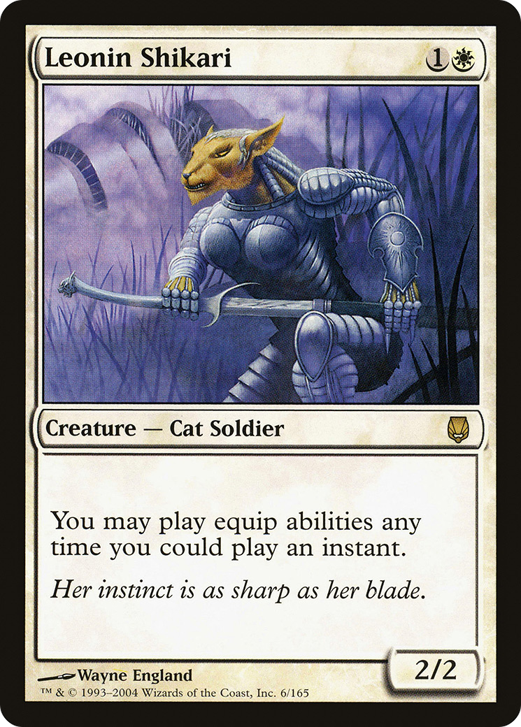 Leonin Shikari (DST-006)  Foil - Darksteel