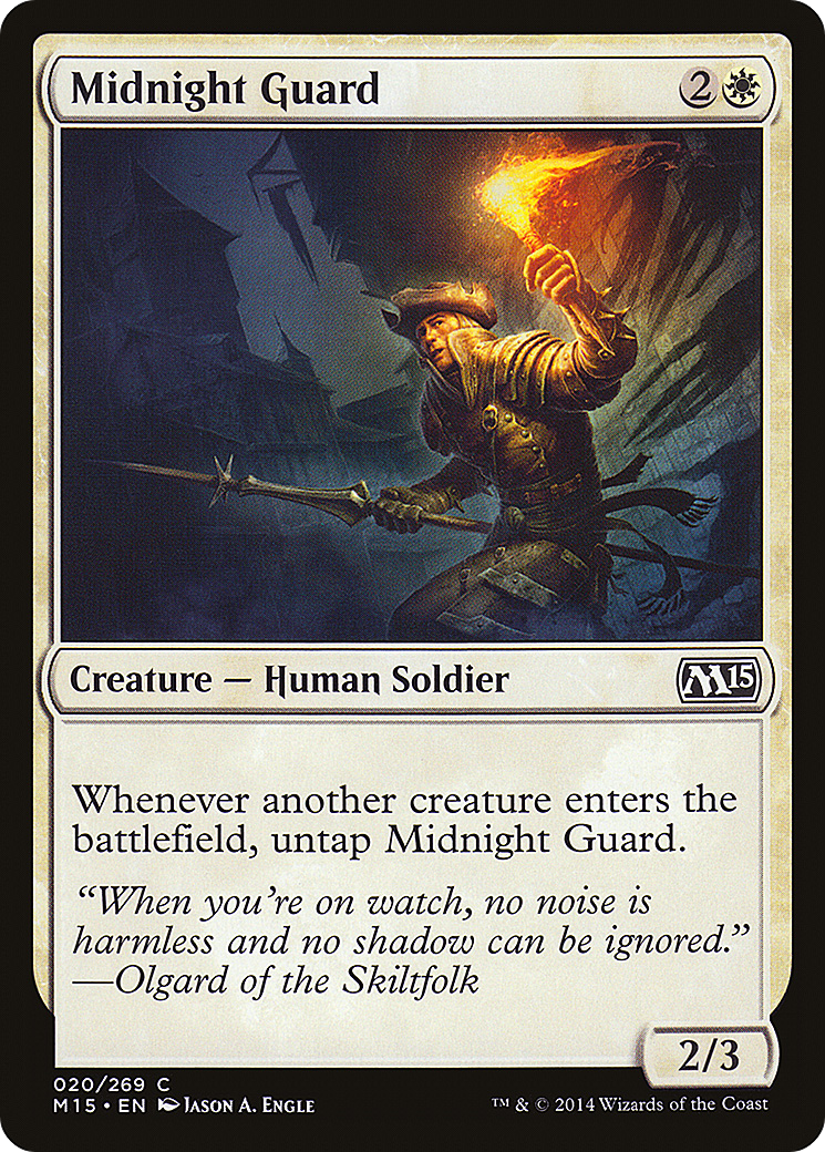 Midnight Guard (M15-020)  - Magic 2015