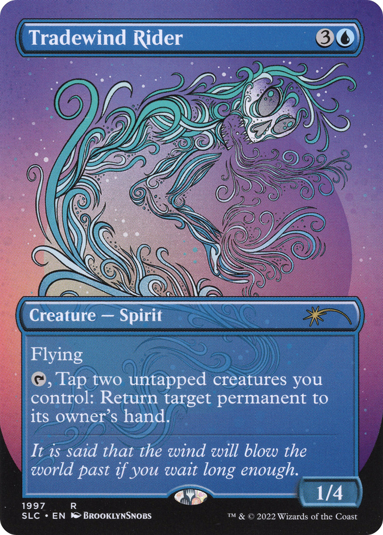 Tradewind Rider (SLC-1997)  Foil - Secret Lair Countdown Kit (Borderless)