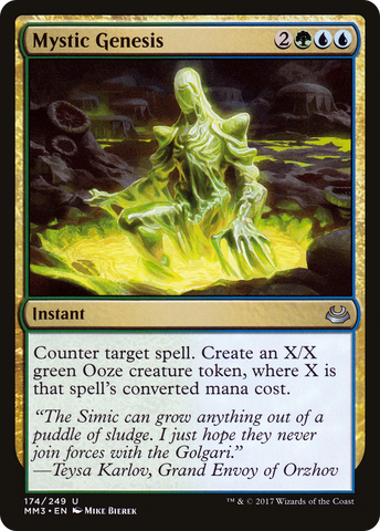 Mystic Genesis (MM3-174)  Foil - Modern Masters 2017