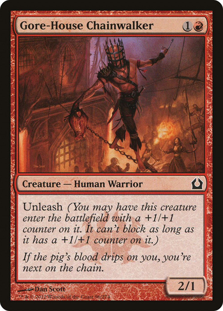 Gore-House Chainwalker (RTR-096)  Foil - Return to Ravnica