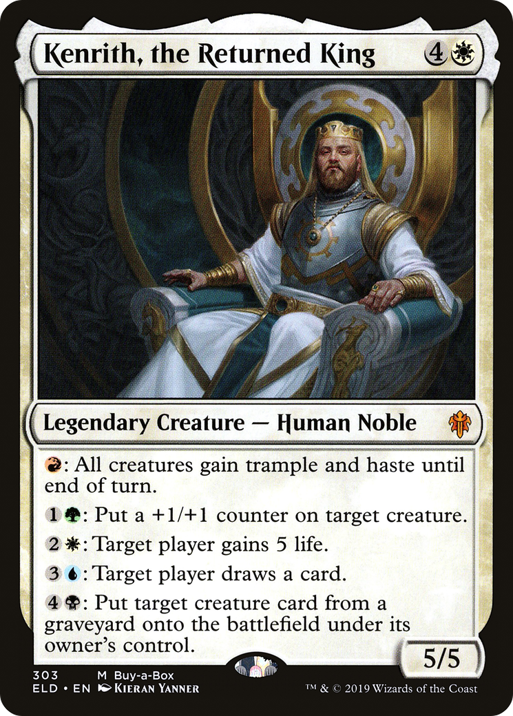 Kenrith, the Returned King (BABP-303) - Throne of Eldraine Foil