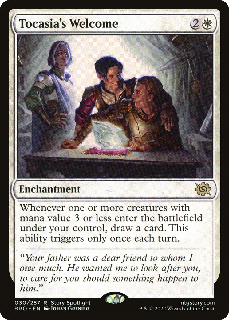 Tocasia's Welcome (BRO-030)  - The Brothers' War