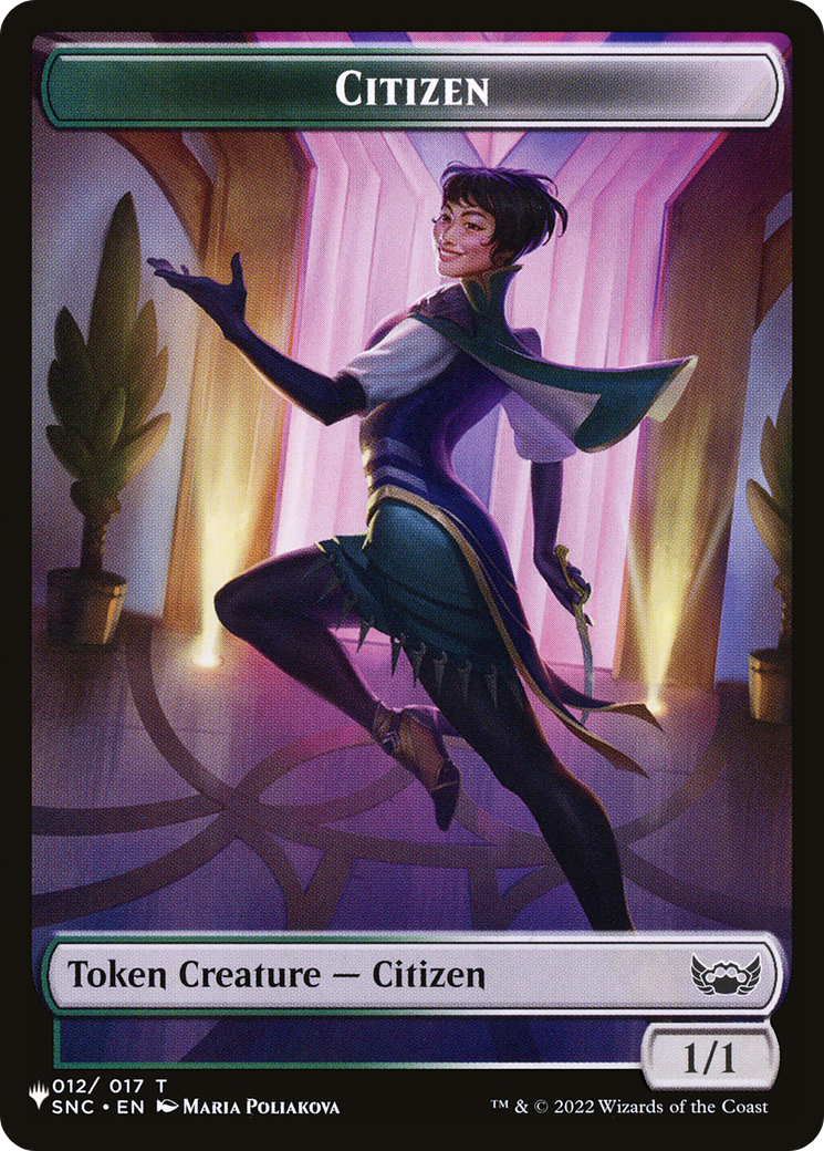 Citizen (PLST-TSNC-12)  - The List