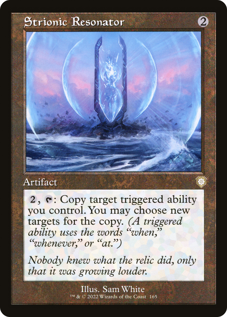 Strionic Resonator (Retro Frame) (BRC-165)  - The Brothers' War Commander