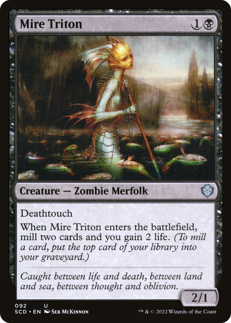 Mire Triton (SCD-092)  - Starter Commander Decks