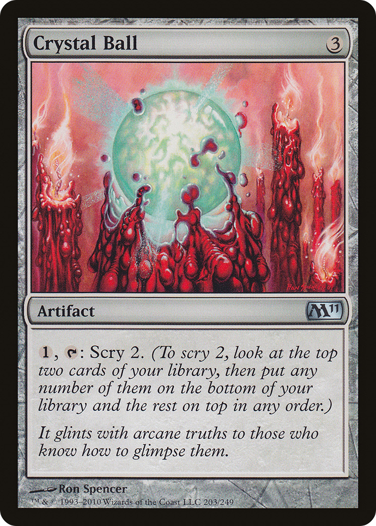 Crystal Ball (M11-203)  Foil - Magic 2011