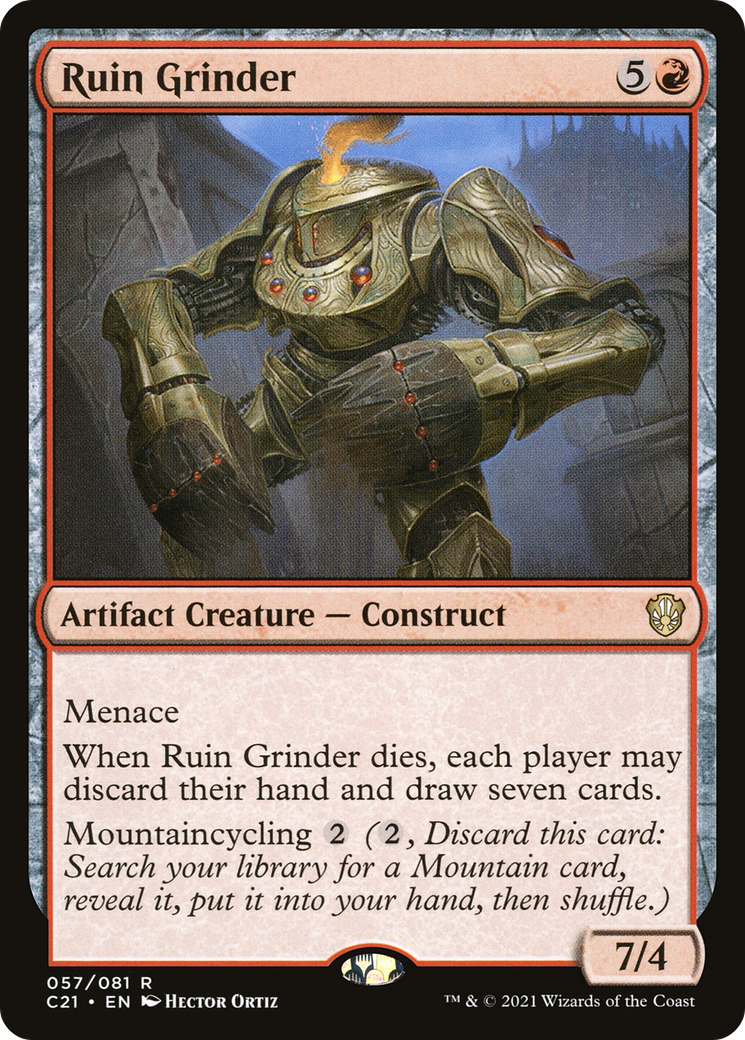 Ruin Grinder (C21-057)  - Commander 2021
