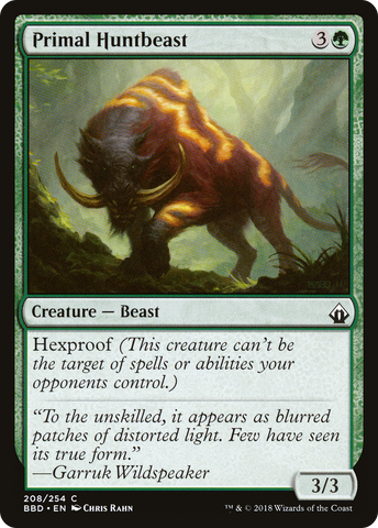 Primal Huntbeast (BBD-208)  Foil - Battlebond