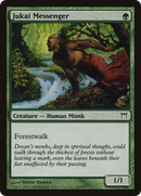 Jukai Messenger (CHK-218) - Champions of Kamigawa Foil
