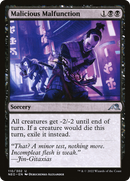 Malicious Malfunction (NEO-110)  - Kamigawa: Neon Dynasty