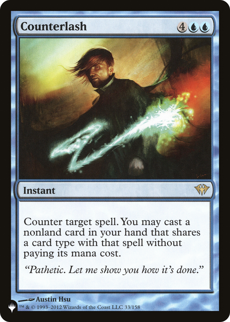 Counterlash (LIST-DKA-33)  - The List