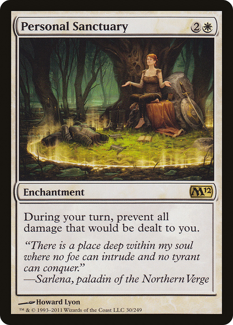 Personal Sanctuary (M12-030)  Foil - Magic 2012