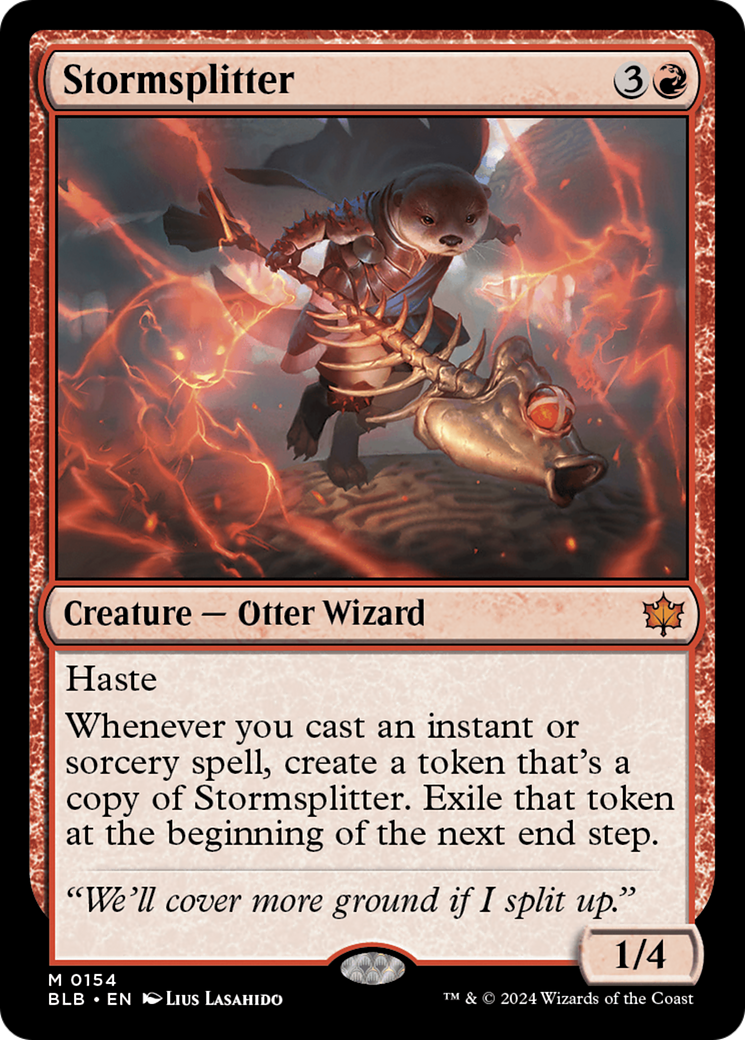 Stormsplitter (BLB-154)  - Bloomburrow