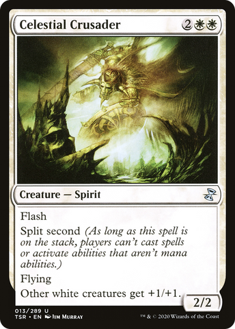 Celestial Crusader (TSR-013)  Foil - Time Spiral Remastered