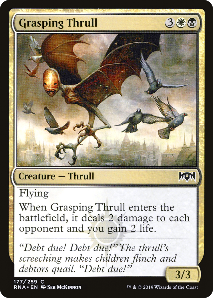 Grasping Thrull (RNA-177)  Foil - Ravnica Allegiance