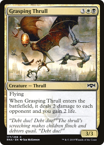 Grasping Thrull (RNA-177)  Foil - Ravnica Allegiance