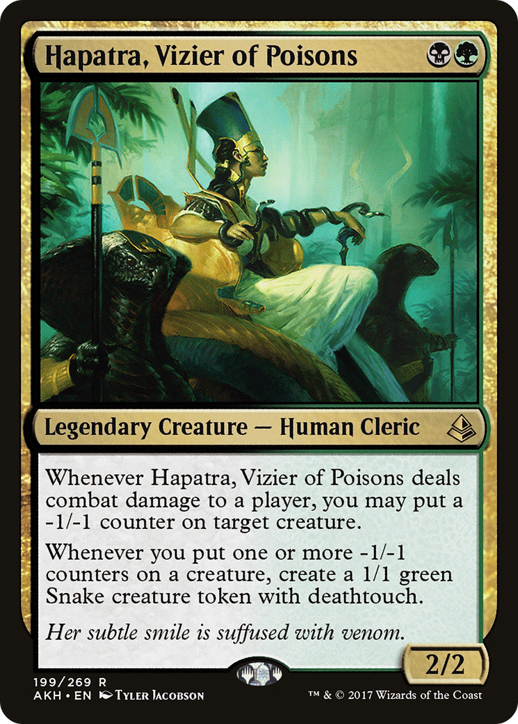 Hapatra, Vizier of Poisons (AKH-199)  - Amonkhet