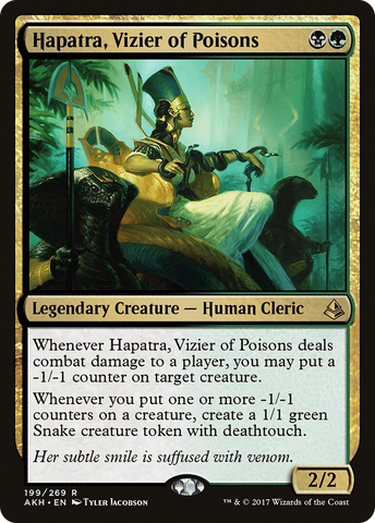 Hapatra, Vizier of Poisons (AKH-199)  - Amonkhet