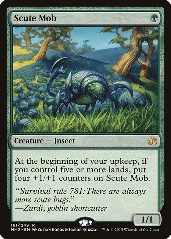 Scute Mob (MM2-161)  Foil - Modern Masters 2015