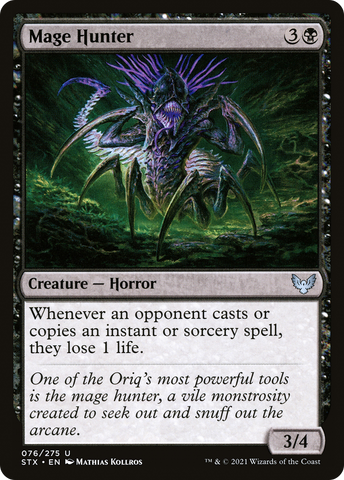Mage Hunter (STX-076)  - Strixhaven: School of Mages