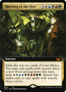 Meeting of the Five (Extended Art) (SNC-436) - Streets of New Capenna: (Extended Art) Foil