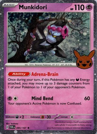 Munkidori (Cosmos Holo) 095 - Holofoil Trick or Trade BOOster Bundle 2024