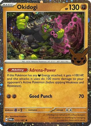 Okidogi (Cosmos Holo) 111 - Holofoil Trick or Trade BOOster Bundle 2024