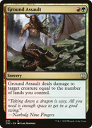 Ground Assault (ZNC-091)  - Zendikar Rising Commander