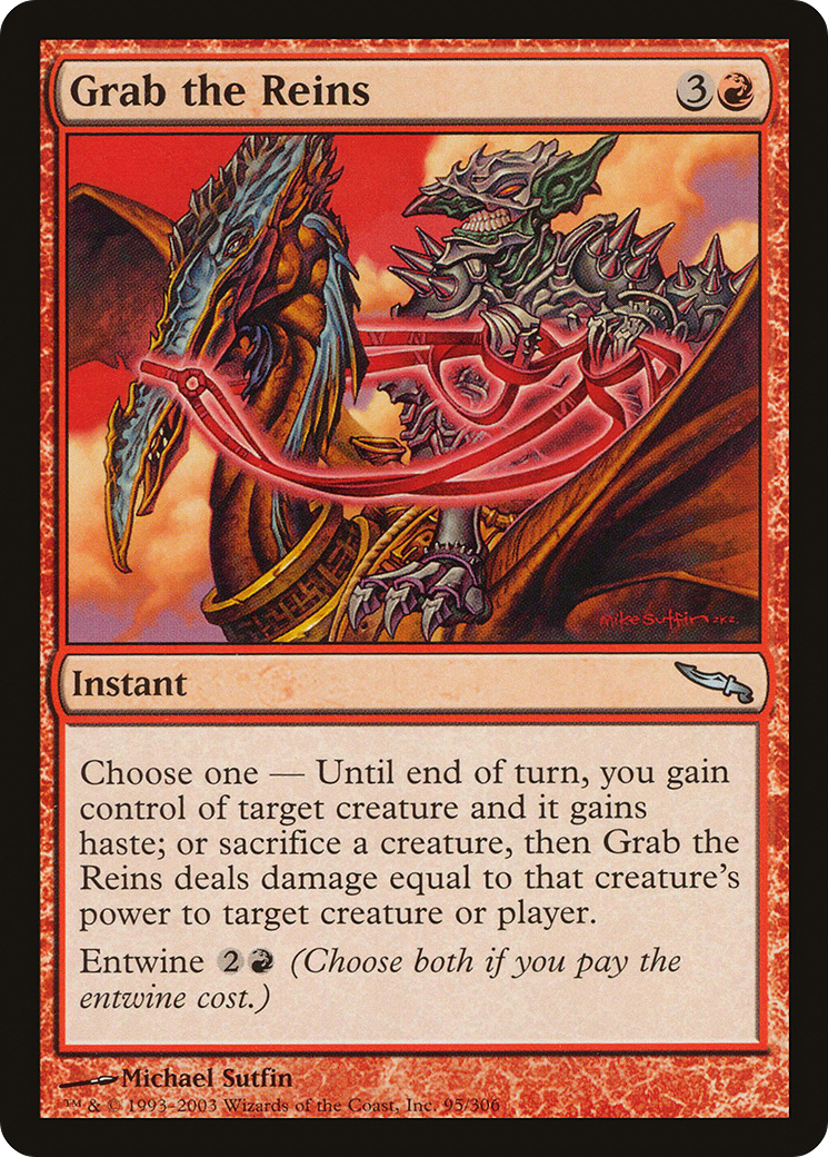 Grab the Reins (MRD-095)  - Mirrodin