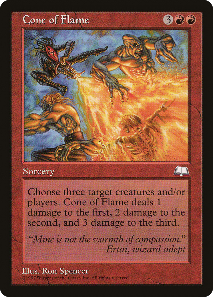 Cone of Flame (WTH-)  - Weatherlight