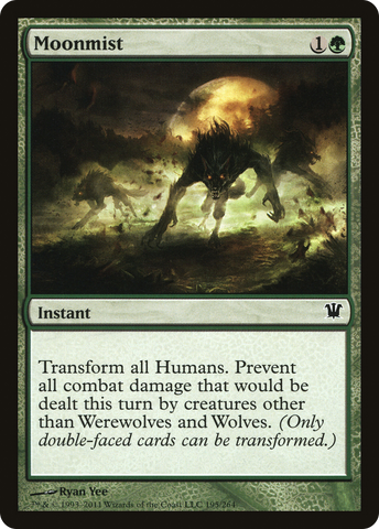 Moonmist (ISD-195)  Foil - Innistrad