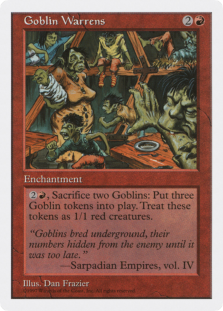Goblin Warrens (5ED-)  - Fifth Edition