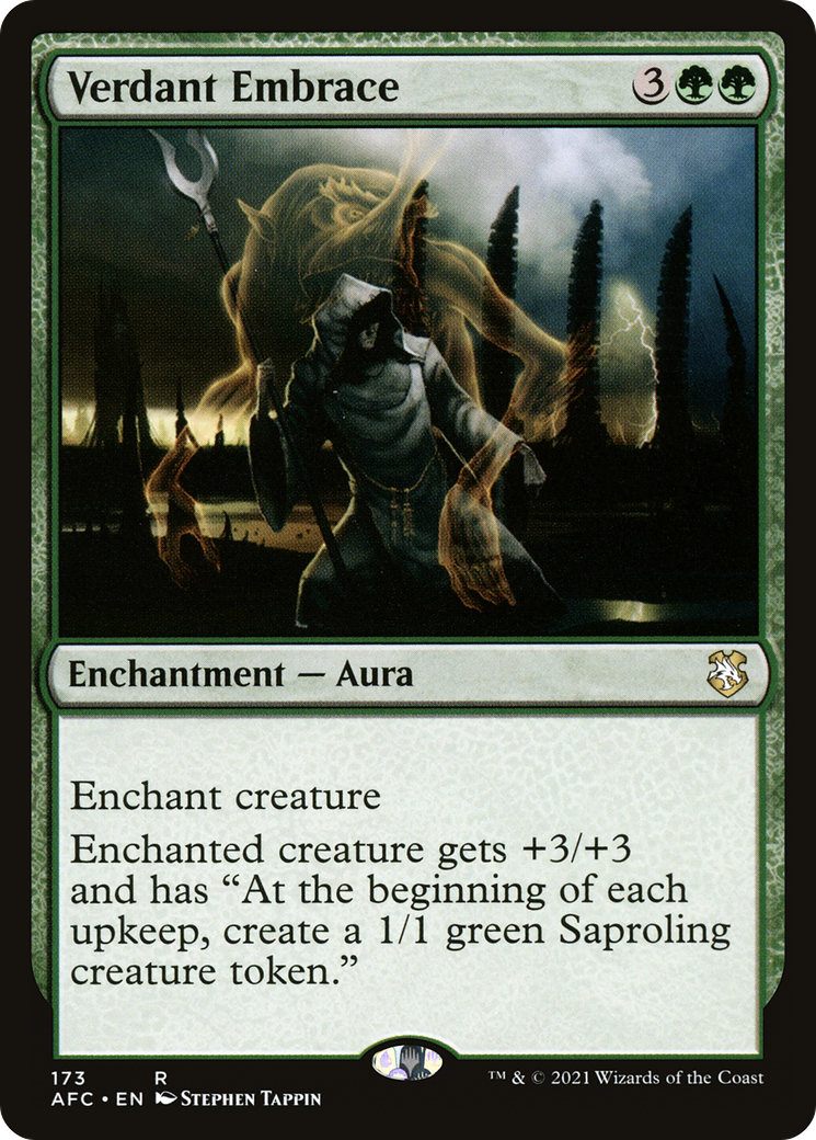 Verdant Embrace (AFC-173)  - Forgotten Realms Commander