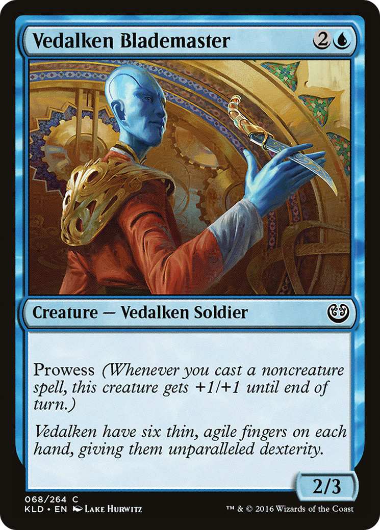 Vedalken Blademaster (KLD-068)  Foil - Kaladesh