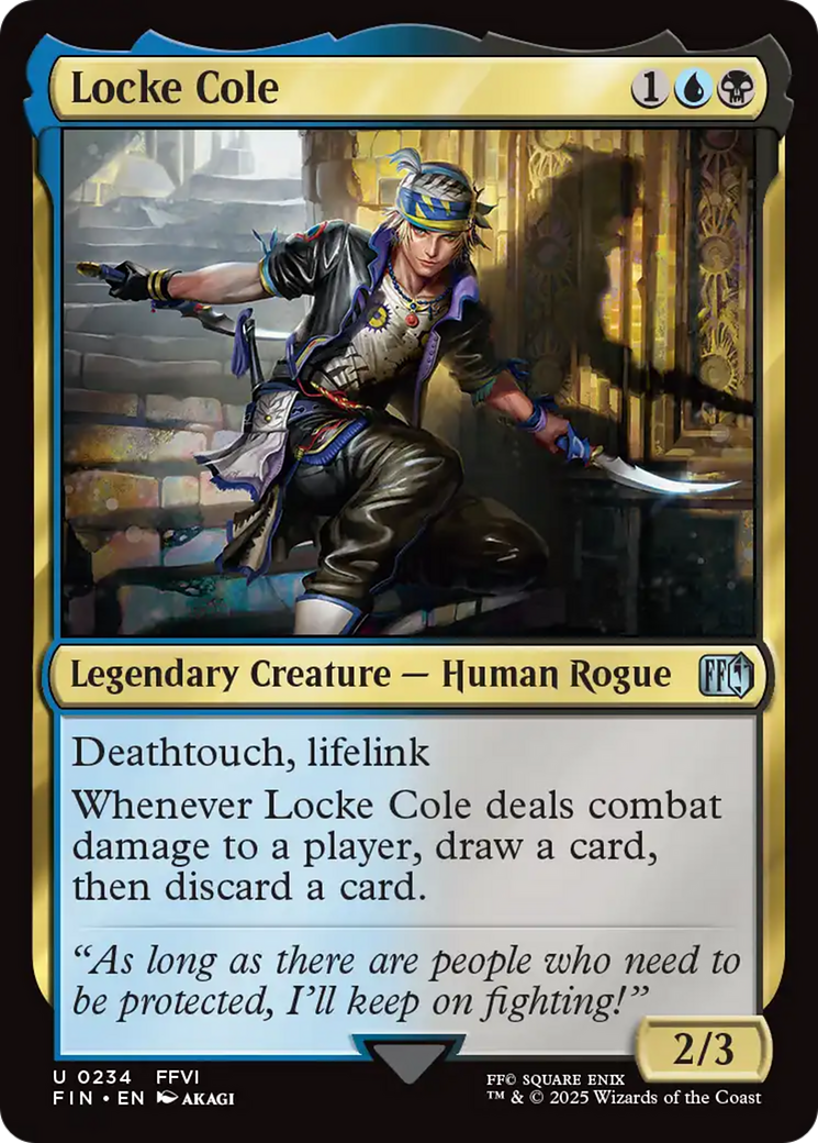 Locke Cole (FIN-234)  Foil - FINAL FANTASY