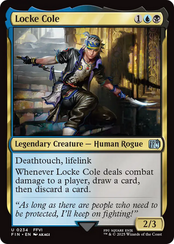 Locke Cole (FIN-234)  Foil - FINAL FANTASY