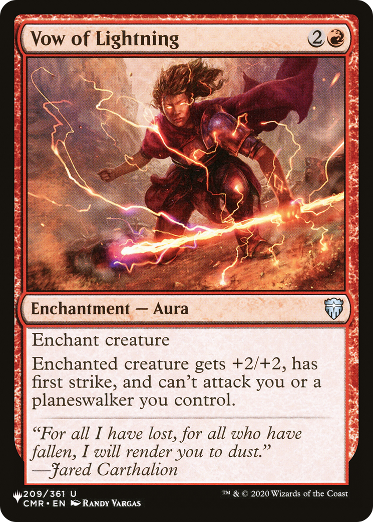 Vow of Lightning (LIST-CMR-209)  - The List