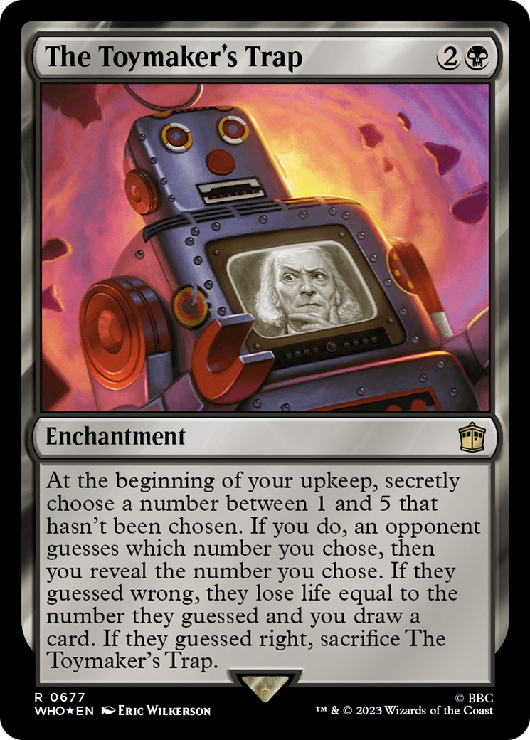 The Toymaker's Trap (Surge Foil) (WHO-677)  Foil - Doctor Who