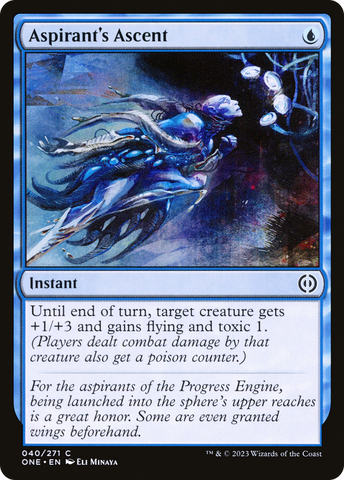Aspirant's Ascent (ONE-040)  - Phyrexia: All Will Be One