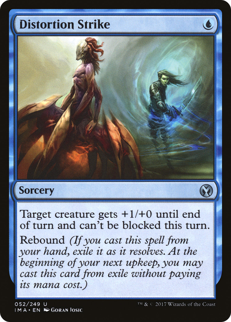 Distortion Strike (IMA-052)  Foil - Iconic Masters