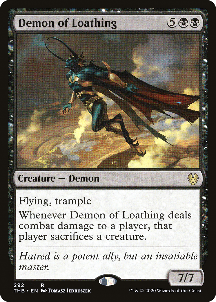 Demon of Loathing (THB-292)  - Theros Beyond Death