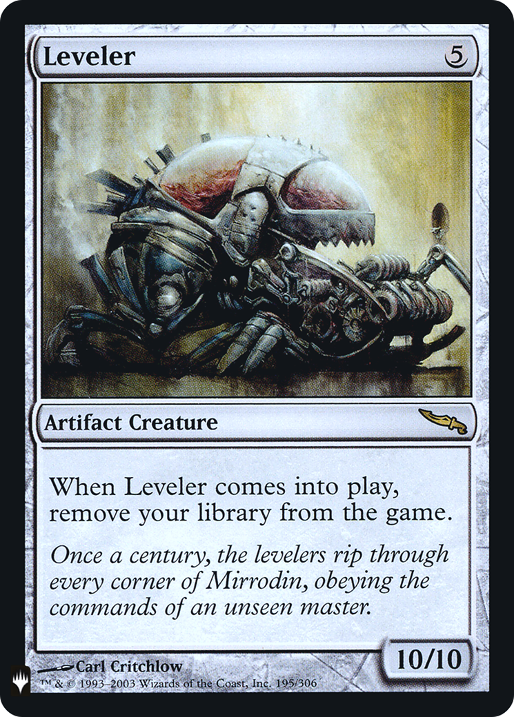 Leveler (LIST-195)  Foil - The List