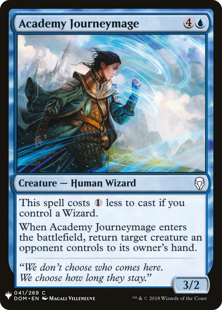 Academy Journeymage (LIST-DOM-41)  - The List