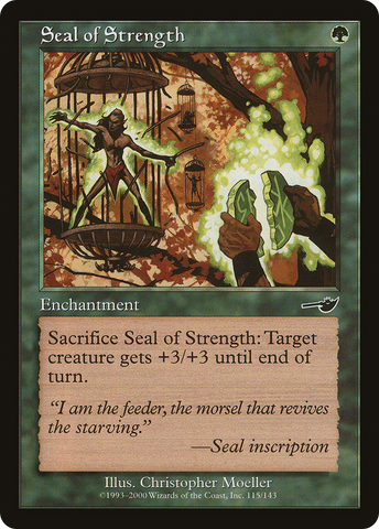 Seal of Strength (NMS-115) - Nemesis Foil