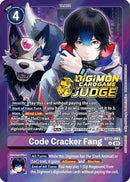 Code Cracker Fang (Judge Pack 6) (BT17-091) - Secret Crisis Foil