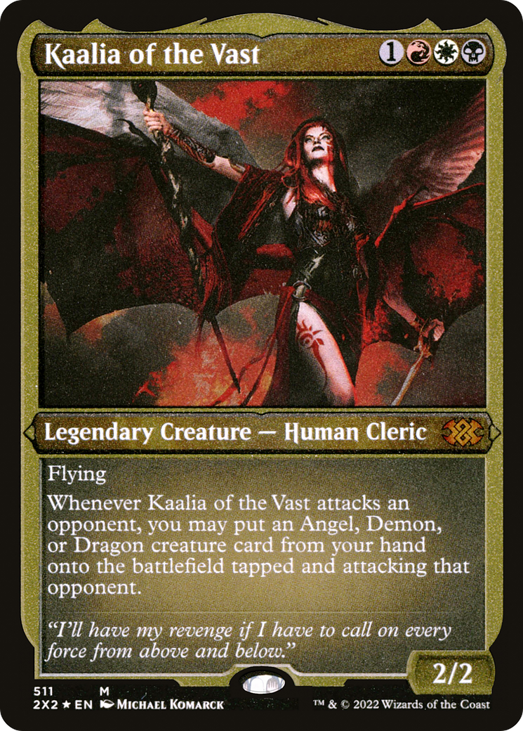 Kaalia of the Vast (Foil Etched) (2X2-511)  Foil - Double Masters 2022